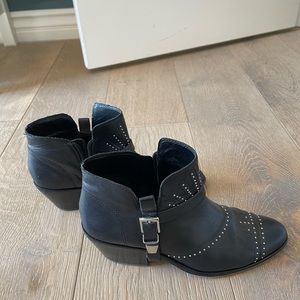 Vince Camuto western ankle boot